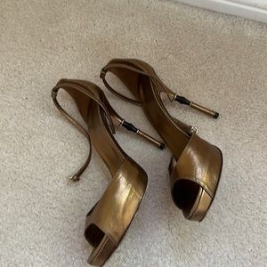 Gucci high bamboo heels 37